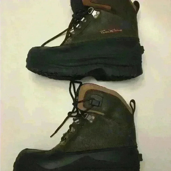 Thom Mcan Boots Size USA 5 Thinsulate Insulation Upper Leather - Picture 2 of 3